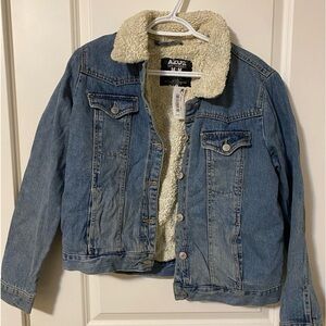 NWT - Azur Lined Jean Jacket - Size M